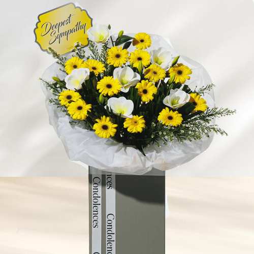 Peaceful Sympathy Flower Wreath