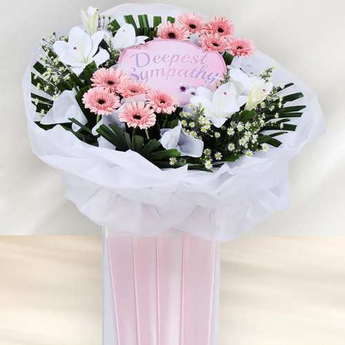 Eternal Peace Funeral Flower Wreath