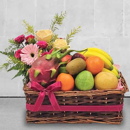 Fruit And Flower Wellness Hamper