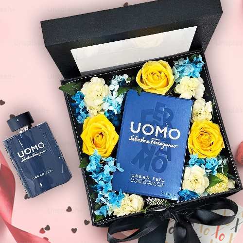 Uomo Edt And Fresh Blooms