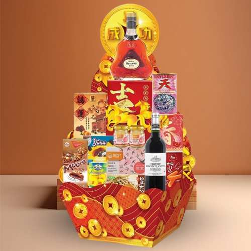 Lunar New Year Delight Gift Hamper-Chinese New Year Gifts For Clients