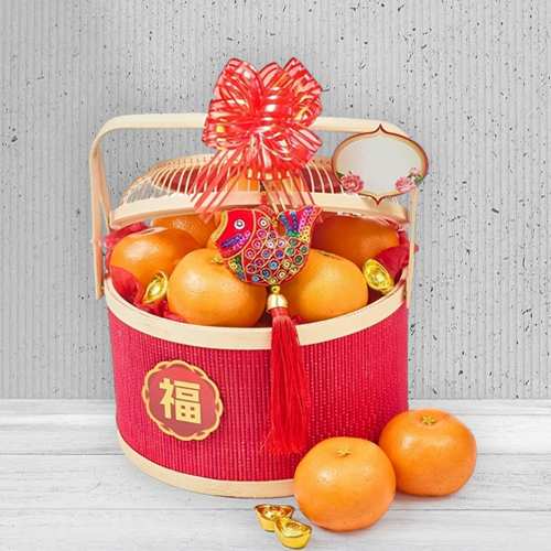 Online CNY Fruit Basket