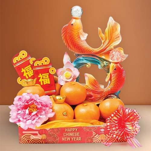 CNY Fruit Basket For Family