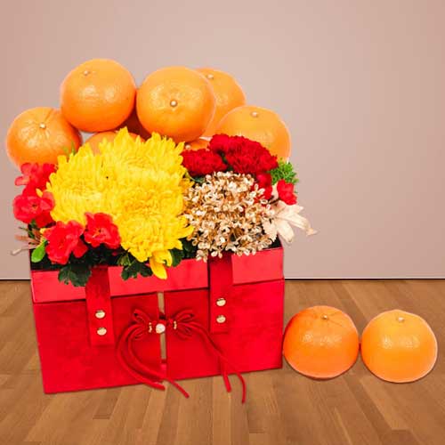 CNY Wellness And Orange Hamper