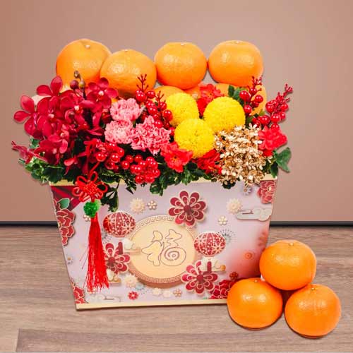 Mandarin Orange Festive Hamper
