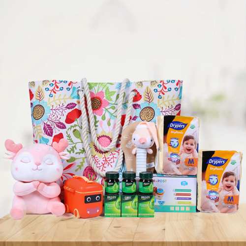 - New Mom Gift Basket Delivery