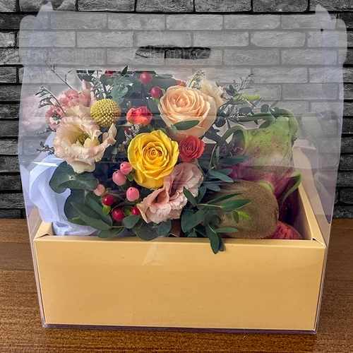 Fresh Fruits & Flowers Gift Basket Singapore Delivery
