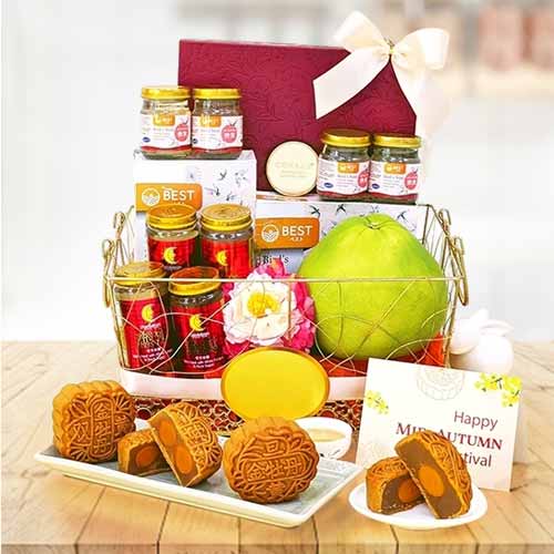 - Premium Mid-Autumn Mooncake & Bird's Nest Hamper