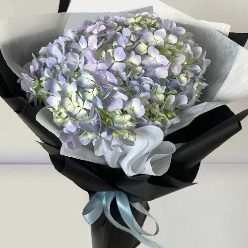 Hydrangea Bouquet Light Blue