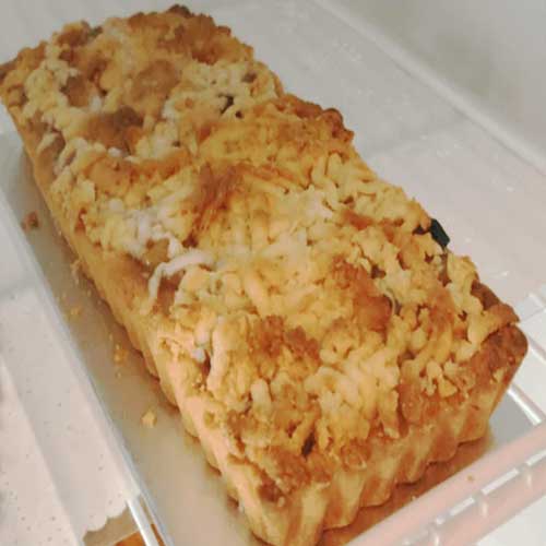 Apple Crumble Tart