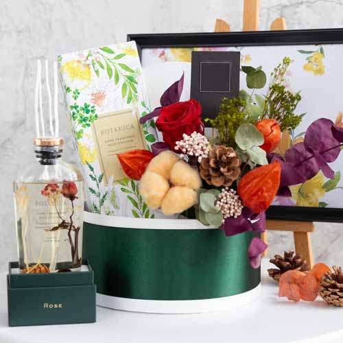 Rose Fleur Diffuser N Floral Arrangement