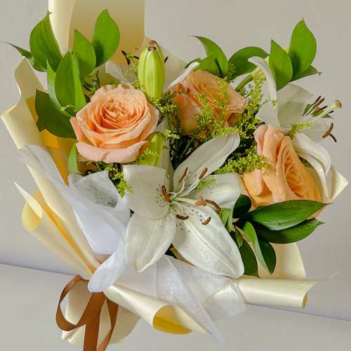 Rose Lily Bouquet
