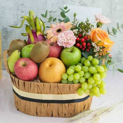 - Fruit And Flower Basket Delivery
