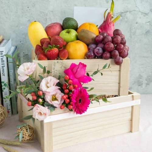 - Flower Fruit Arrangements To Singapore