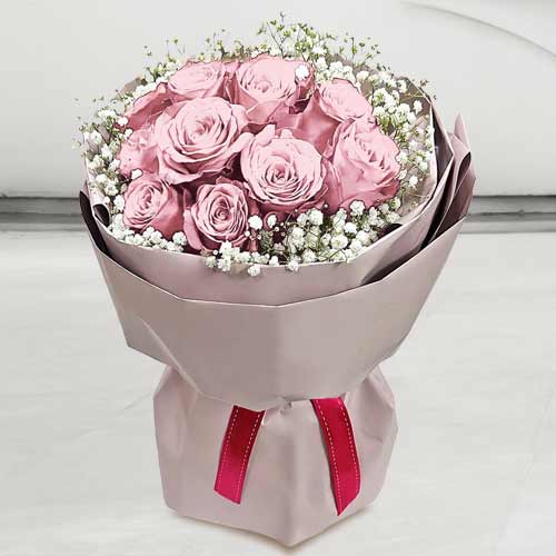 - Send Pink Rose Bouquet