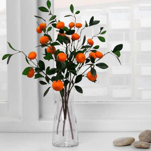 Artificial Tangerine Branches-Chinese New Year Gift
