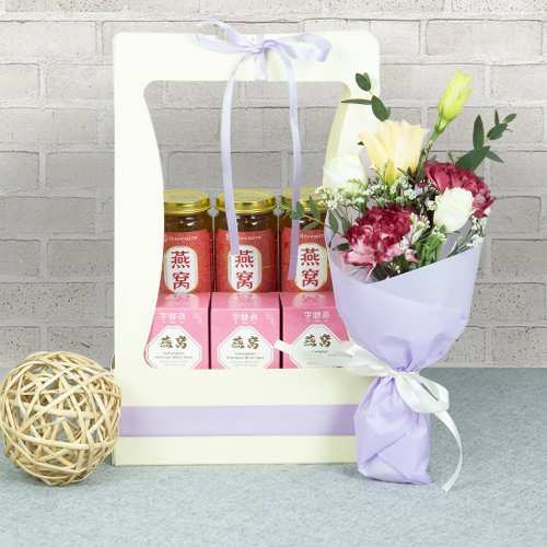 - Mother’s Day Bouquet & Bird’s Nest Gifts