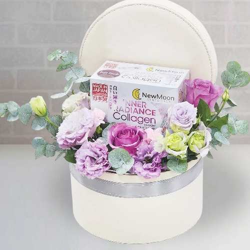 - Flower And Skin Care Gift For Grandma