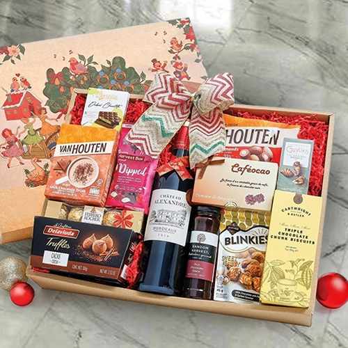 Christmas Countdown Surprise Box-Holiday Corporate Hampers For Employees