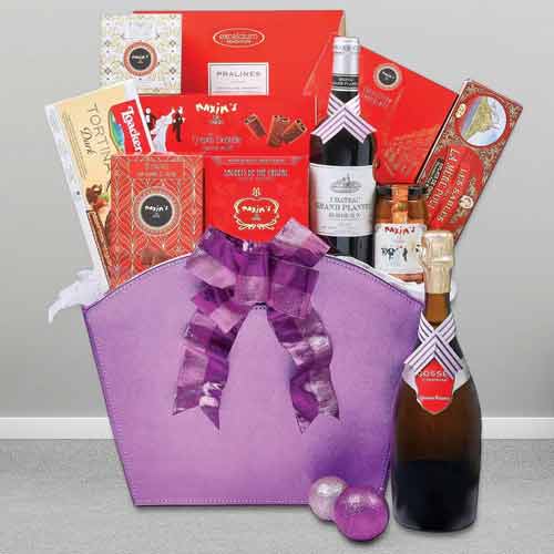 Grand Holiday Gourmet Box-Online Corporate Gift Baskets Holiday