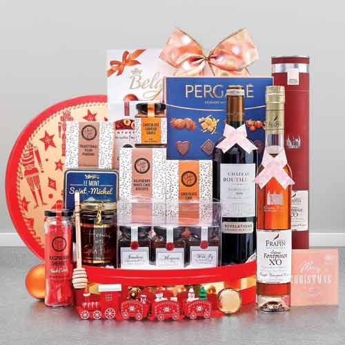 Wine Lovers Festive Gift-Corporate Christmas Gift Delivery